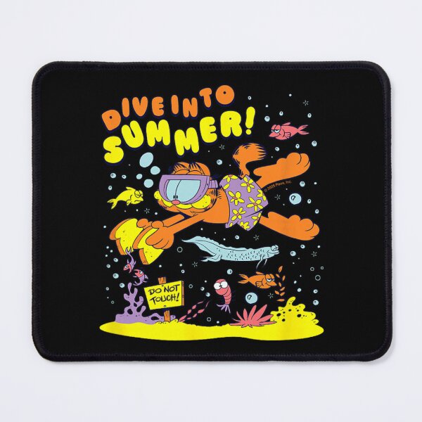 Item preview, Garfield Scuba Diver - Dive Into Summer Ocean Vibes designed and sold by WestoRyke.