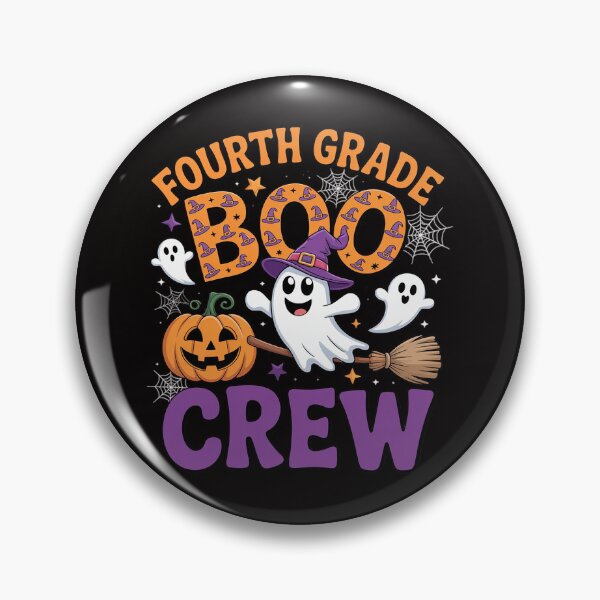 Item preview, 4th Grade Boo Crew Teacher Student Halloween designed and sold by ForestMmost.