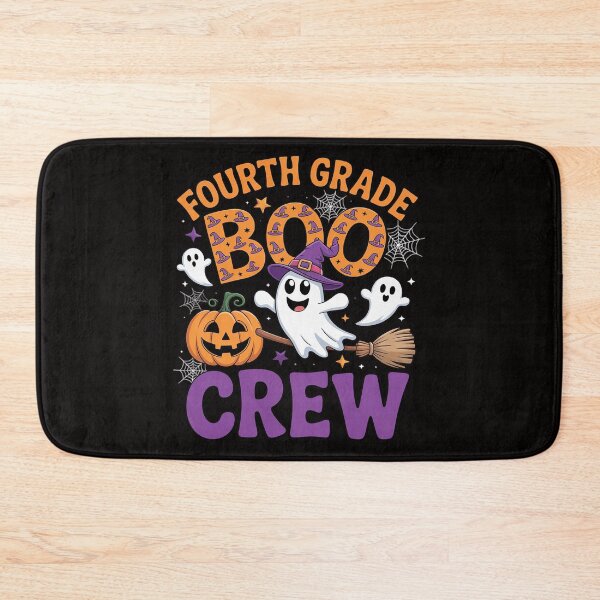 Item preview, 4th Grade Boo Crew Teacher Student Halloween designed and sold by ForestMmost.
