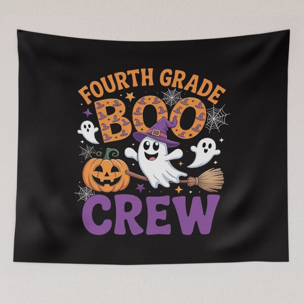 Item preview, 4th Grade Boo Crew Teacher Student Halloween designed and sold by ForestMmost.