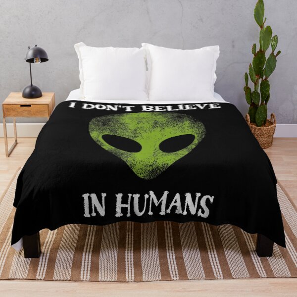 Item preview, I Don'T Believe In Humans Funny Alien Space Gift designed and sold by PeggyBeverly.