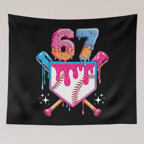 Item preview, Baseball Drip Number 67 Player Or 67Th Birthday designed and sold by CandyceMillie.