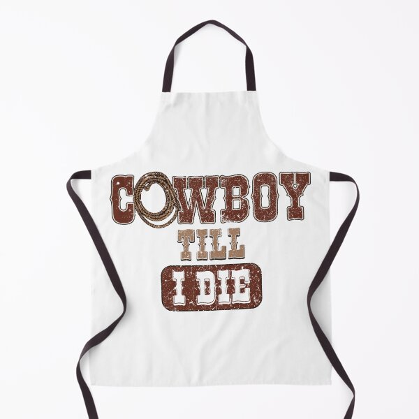 Item preview, Cowboy Till I Die — Western Graphic Typography Design designed and sold by PiqoPrints.