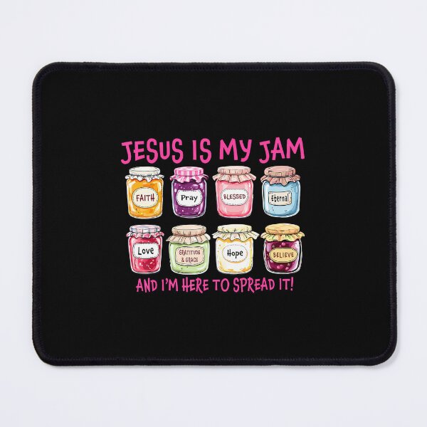 Item preview, Jesus Is My Jam Christian Faith Religious Jesus Bible Verse designed and sold by SarahLeanne1.