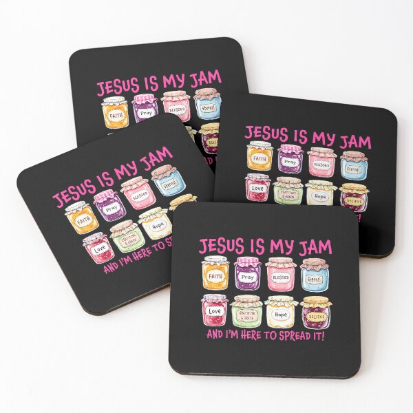 Item preview, Jesus Is My Jam Christian Faith Religious Jesus Bible Verse designed and sold by SarahLeanne1.