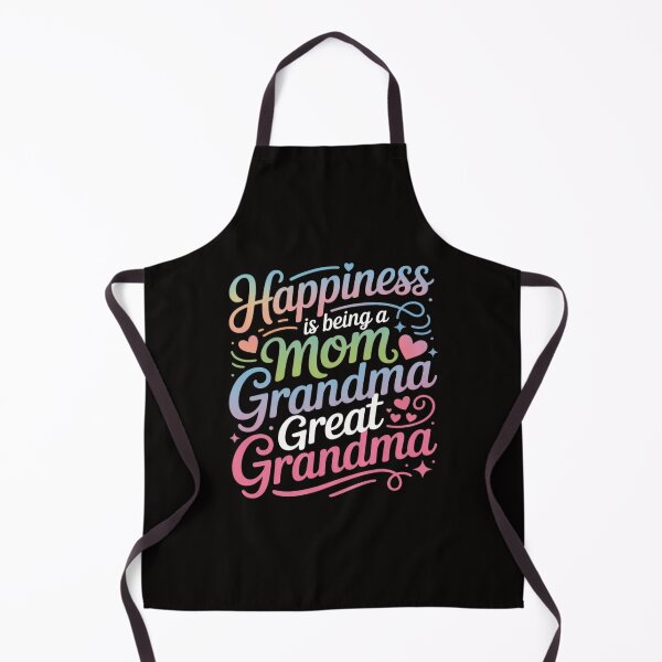 Item preview, Happiness is Being a Mom Grandma Great Grandma designed and sold by ForestMmost.