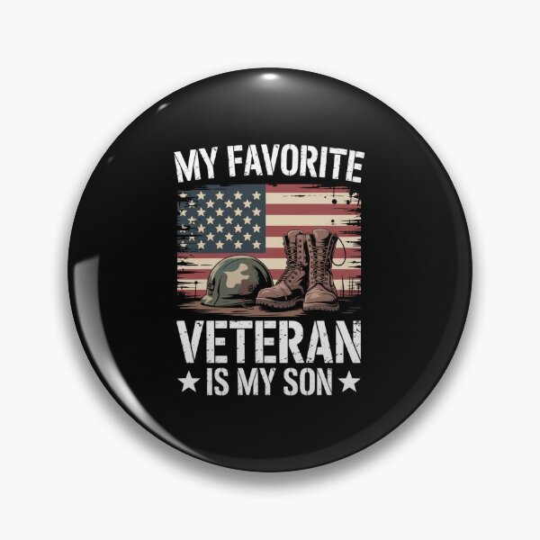 Item preview, My Favorite Veteran Is My Son designed and sold by SiegridOffical.