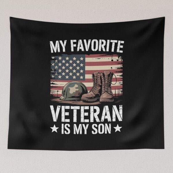 Item preview, My Favorite Veteran Is My Son designed and sold by SiegridOffical.