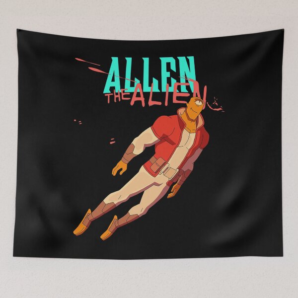 Item preview, Allen The Alien Invincible designed and sold by Graphid24.