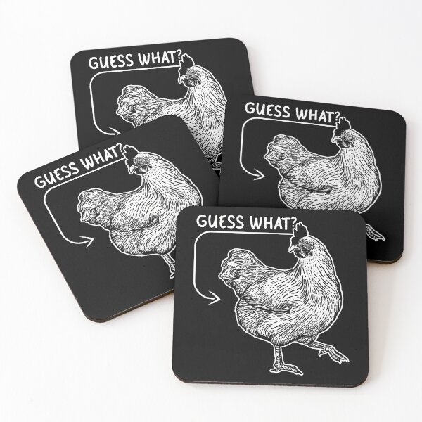 Item preview, Guess What Chicken Butt Shirt Funny Farm Chicken Men Women designed and sold by DollieMichele.