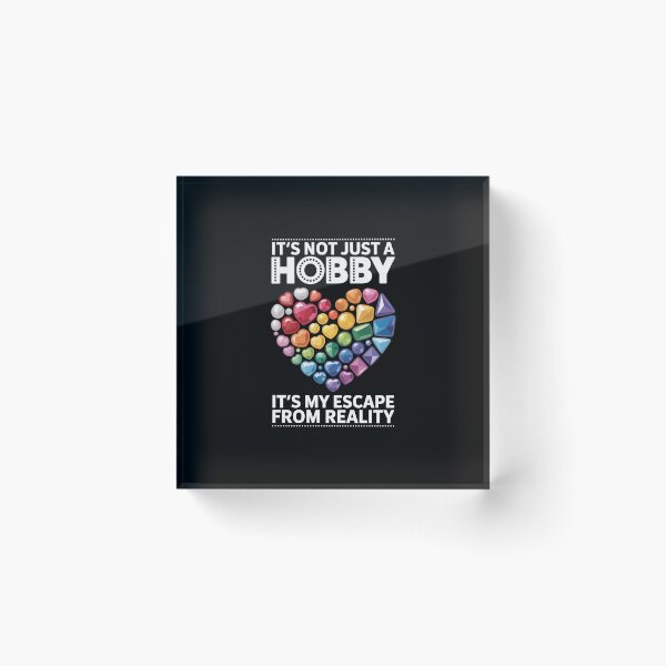 Item preview, Not Just Hobby It'S My Escape From Reality Diamond Painting designed and sold by SiegridOffical.