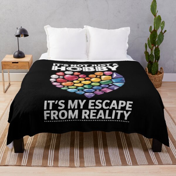 Item preview, Not Just Hobby It'S My Escape From Reality Diamond Painting designed and sold by SiegridOffical.