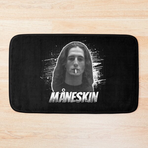 Item preview, Damiano David Grunge Style – Black & White Retro Portrait Art designed and sold by markelhovardt.