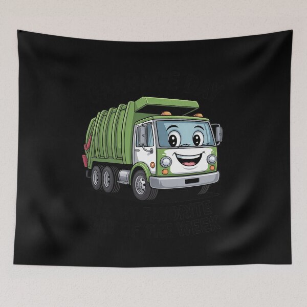 Item preview, Garbage Day is Favorite Trash Truck designed and sold by ryukaizox1.