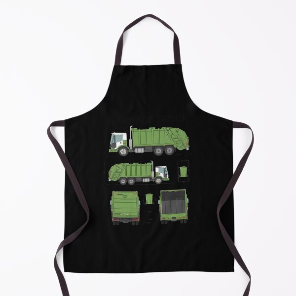 Item preview, Garbage Truck Blueprint Recycling Day Trash Waste Separation designed and sold by ryukaizox1.
