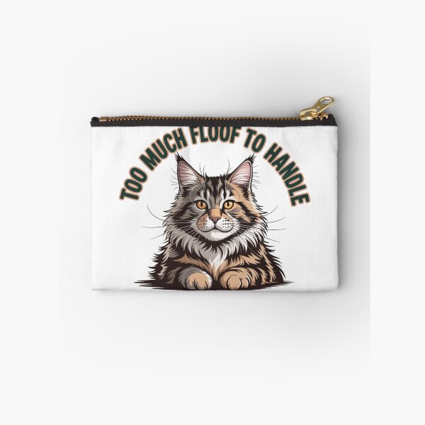 Item preview, Too Much Floof To Handle Maine Coon Cat Humor designed and sold by chattsuede.