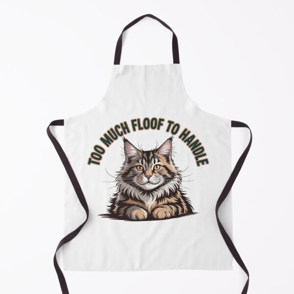 Item preview, Too Much Floof To Handle Maine Coon Cat Humor designed and sold by chattsuede.