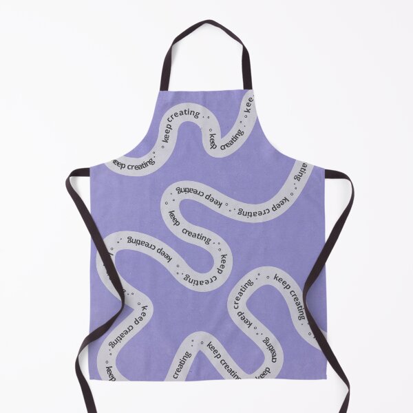 Item preview, Keep Creating — Wavy Motivational Text Design (Purple) designed and sold by emma.designs.