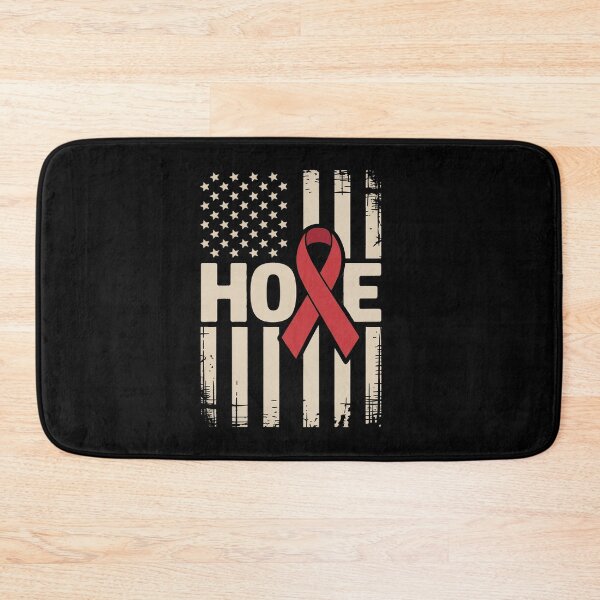 Item preview, Hope Aids Flag Red Ribbon World Aids Day Hiv Aids Awareness designed and sold by SIGORDESIGN.
