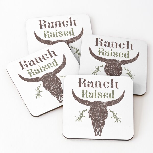 Item preview, Ranch Raised — Rustic Western Country Aesthetic Design designed and sold by PiqoPrints.