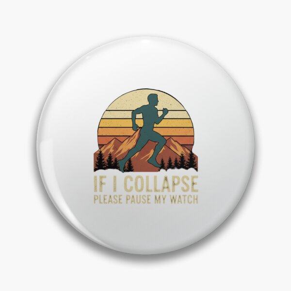 Item preview, Funny Running Quote Vintage Retro Sunset Dedicated Runner Humor designed and sold by chattsuede.