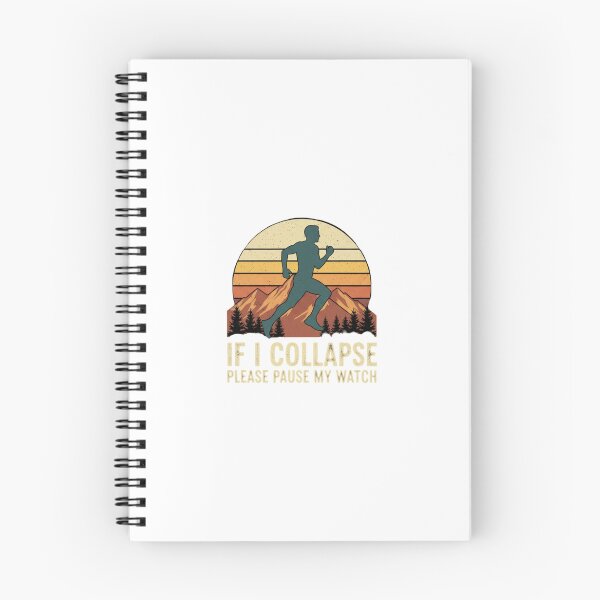 Item preview, Funny Running Quote Vintage Retro Sunset Dedicated Runner Humor designed and sold by chattsuede.