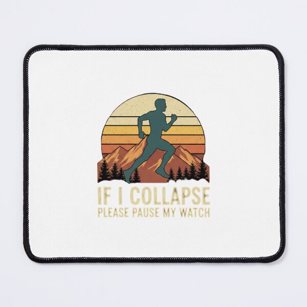 Item preview, Funny Running Quote Vintage Retro Sunset Dedicated Runner Humor designed and sold by chattsuede.