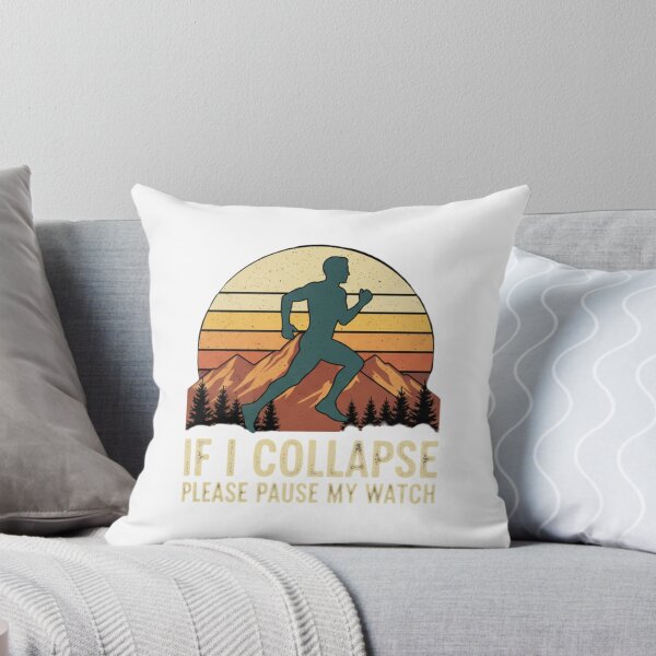 Item preview, Funny Running Quote Vintage Retro Sunset Dedicated Runner Humor designed and sold by chattsuede.