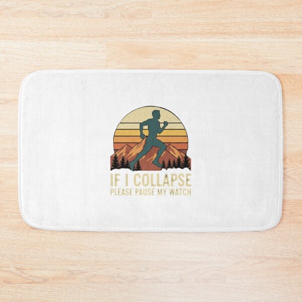 Item preview, Funny Running Quote Vintage Retro Sunset Dedicated Runner Humor designed and sold by chattsuede.