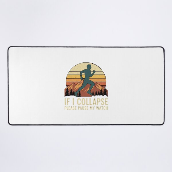 Item preview, Funny Running Quote Vintage Retro Sunset Dedicated Runner Humor designed and sold by chattsuede.
