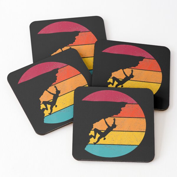 Item preview, Retro Free Solo Climb Climber Bouldering Mountaineering designed and sold by DollieMichele.