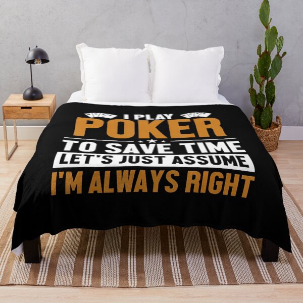 Item preview, Poker Player Let'S Assume I'M Right Poker Hands Player Poker designed and sold by JosephineCathy.