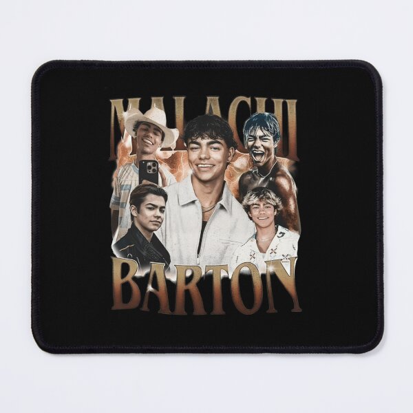 Item preview, Malachi Barton Aesthetic Collage – Warm Retro Portrait Art designed and sold by markelhovardt.