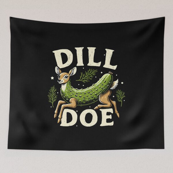 Item preview, Raunchy Vulgar Funny Naughty Gag Dill Pickle Deer Doe designed and sold by SarahLeanne1.