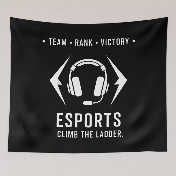 Item preview, Esports Climb The Ladder Gamer Team Rank Victory designed and sold by BarbaraLillie.