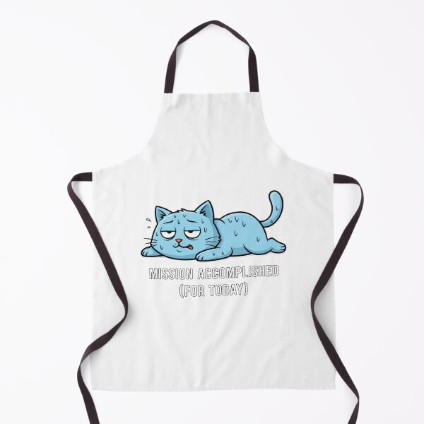 Item preview, Cute Cat New Year Fitness Mission Accomplished designed and sold by chattsuede.