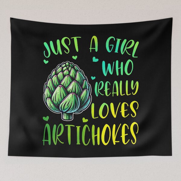Item preview, Artichoke Lover Girl Just A Girl Who Really Loves Artichokes designed and sold by MargieLauren.