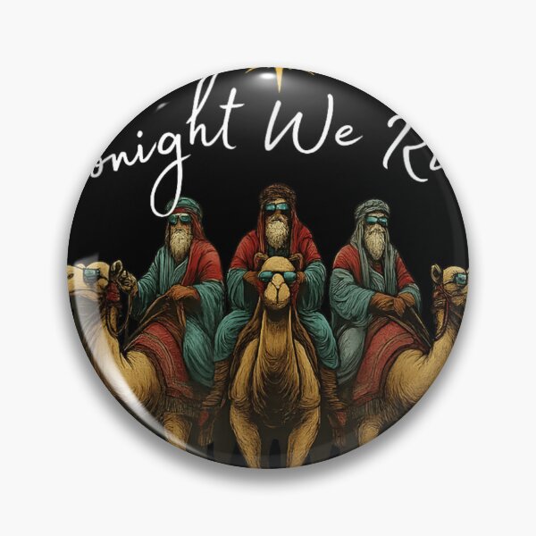 Item preview, Tonight We Ride: Three Wise Men on Camels with Cool Sunglasses designed and sold by DienesAngele.