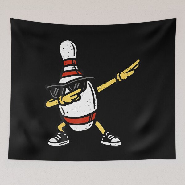Item preview, Dabbing Bowling Pin Funny Sport Player Dab Dance designed and sold by AndreaBonnie.