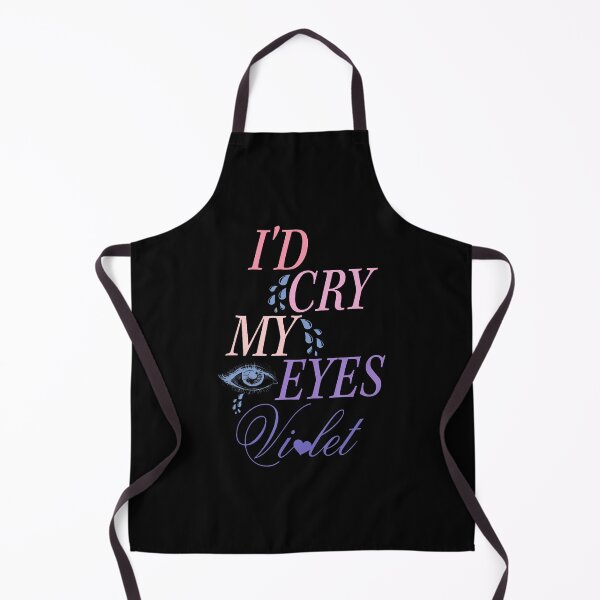 Item preview, Id Cry My Eyes Violet Emotional Floral Design designed and sold by BarbaraLillie.