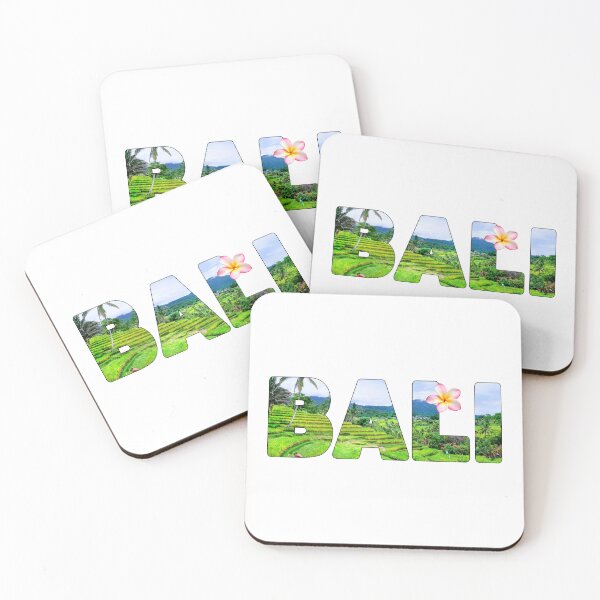 Item preview, BALI - Jatiluwih Rice Terrace with Mount Batukaru Palms designed and sold by Adam Gormley.