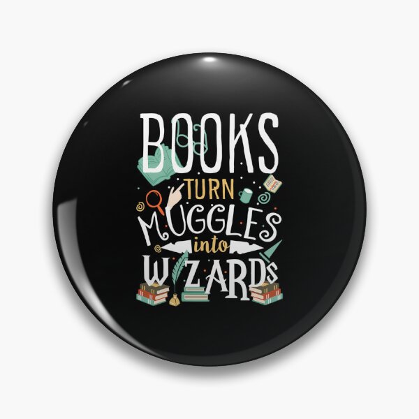 Item preview, Books Turn Muggles Into Wizards designed and sold by MargieLauren.
