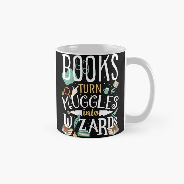 Item preview, Books Turn Muggles Into Wizards designed and sold by MargieLauren.