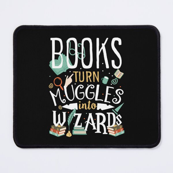 Item preview, Books Turn Muggles Into Wizards designed and sold by MargieLauren.