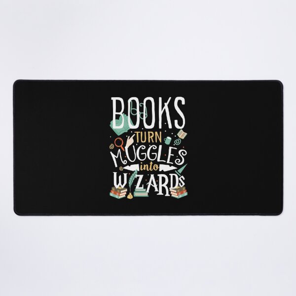 Item preview, Books Turn Muggles Into Wizards designed and sold by MargieLauren.