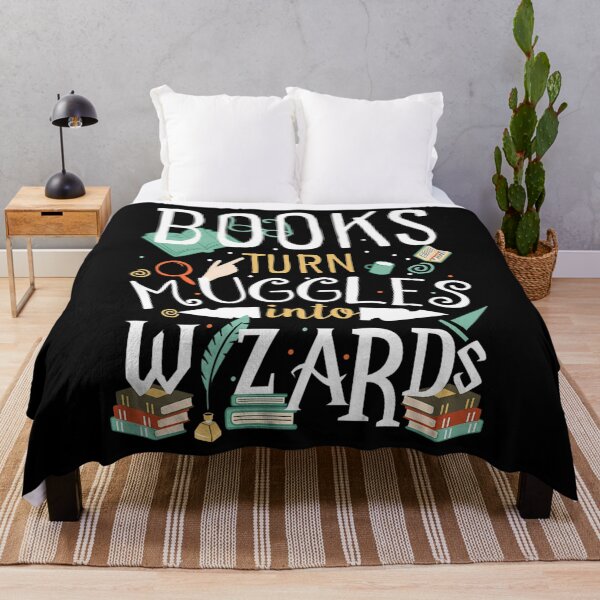 Item preview, Books Turn Muggles Into Wizards designed and sold by MargieLauren.