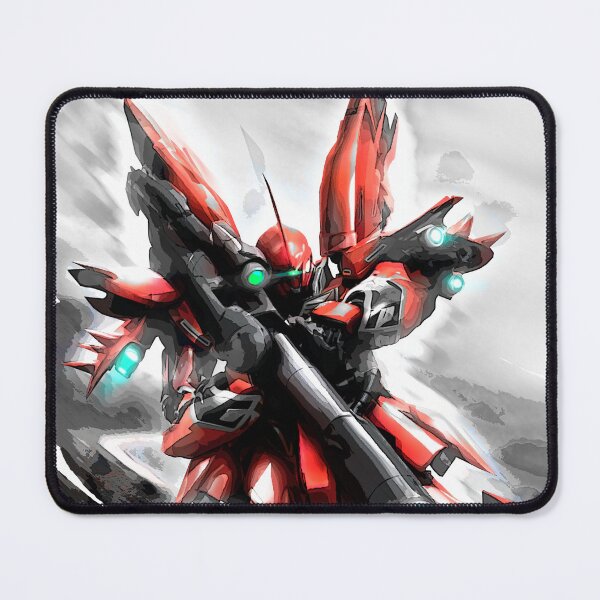 Item preview, black white red Digital art Sinanju gundam red comet full colour designed and sold by sabartgunpla.
