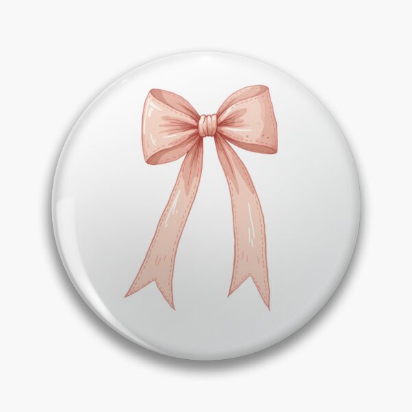 Item preview, Pink Ribbon Bow – Cute Christmas Gift Bow Clipart Sticker Design designed and sold by Modish-Arts.