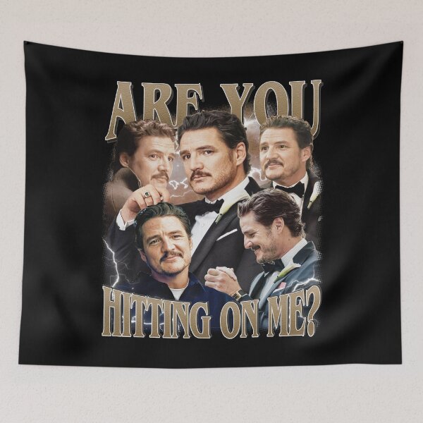 Item preview, Vintage Pedro Pascal Are You Hitting On Me  designed and sold by HappyHedgeTees.