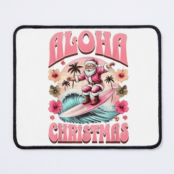 Item preview, Aloha Christmas: Surfing Santa Claus on a Tropical Holiday Wave designed and sold by DienesAngele.